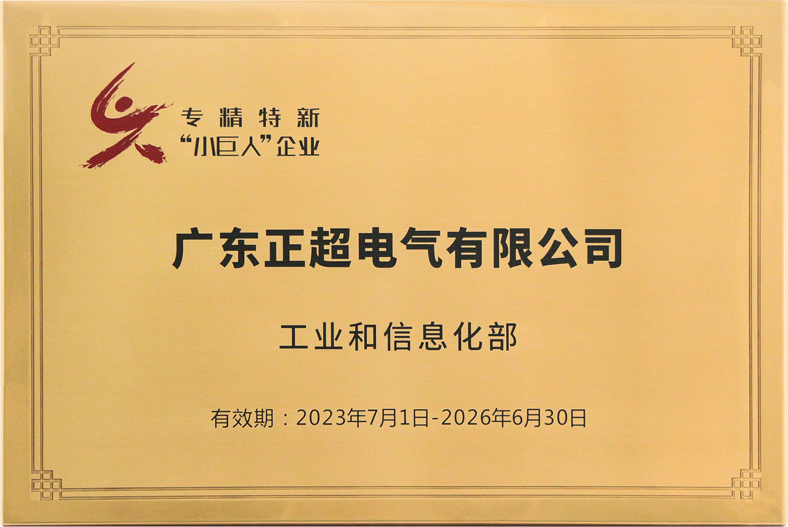國(guó)家專(zhuān)精特新小巨人企業(yè)